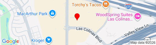 Map thumbnail of 7730 N. MacArthur Blvd. SuiteA Irving, TX 75063